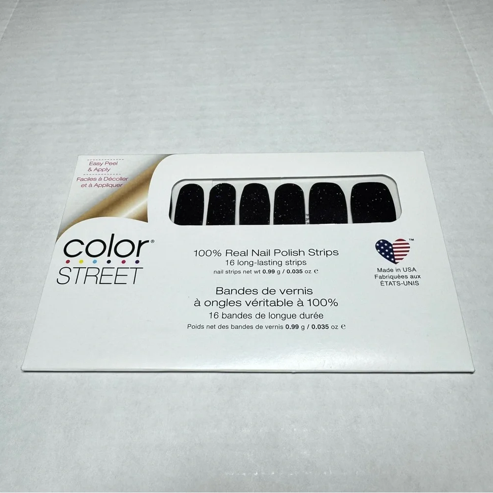 *Exclusive* Color Street: Plum As You Are | Purple Blackberry Glitter Fall Dark - Picture 3 of 15